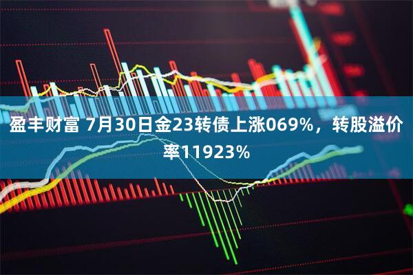 盈丰财富 7月30日金23转债上涨069%，转股溢价率11923%